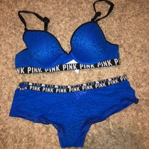 Pink Bra & Panty Set